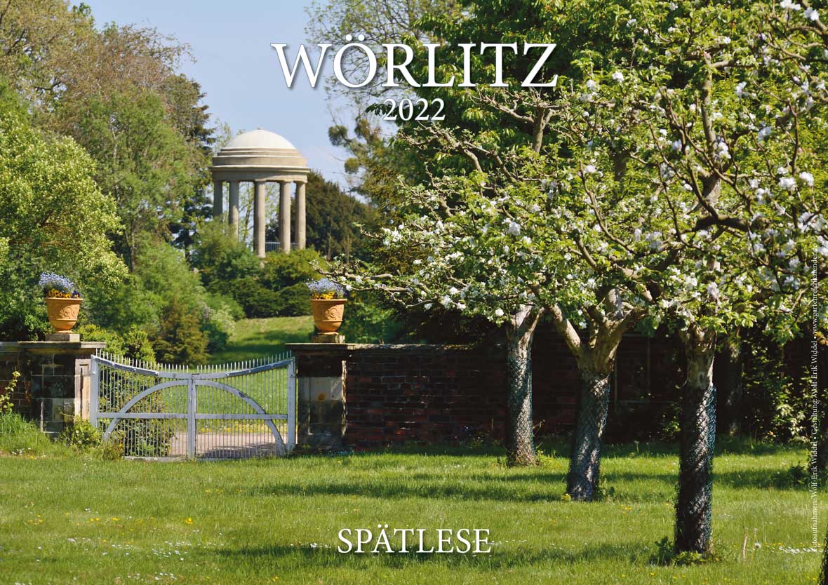 Titelbild des Wörlitzkalenders 2022