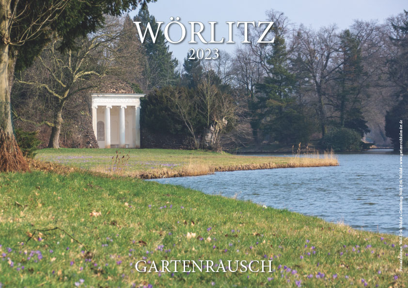 Titelbild des Wörlitzkalenders 2023